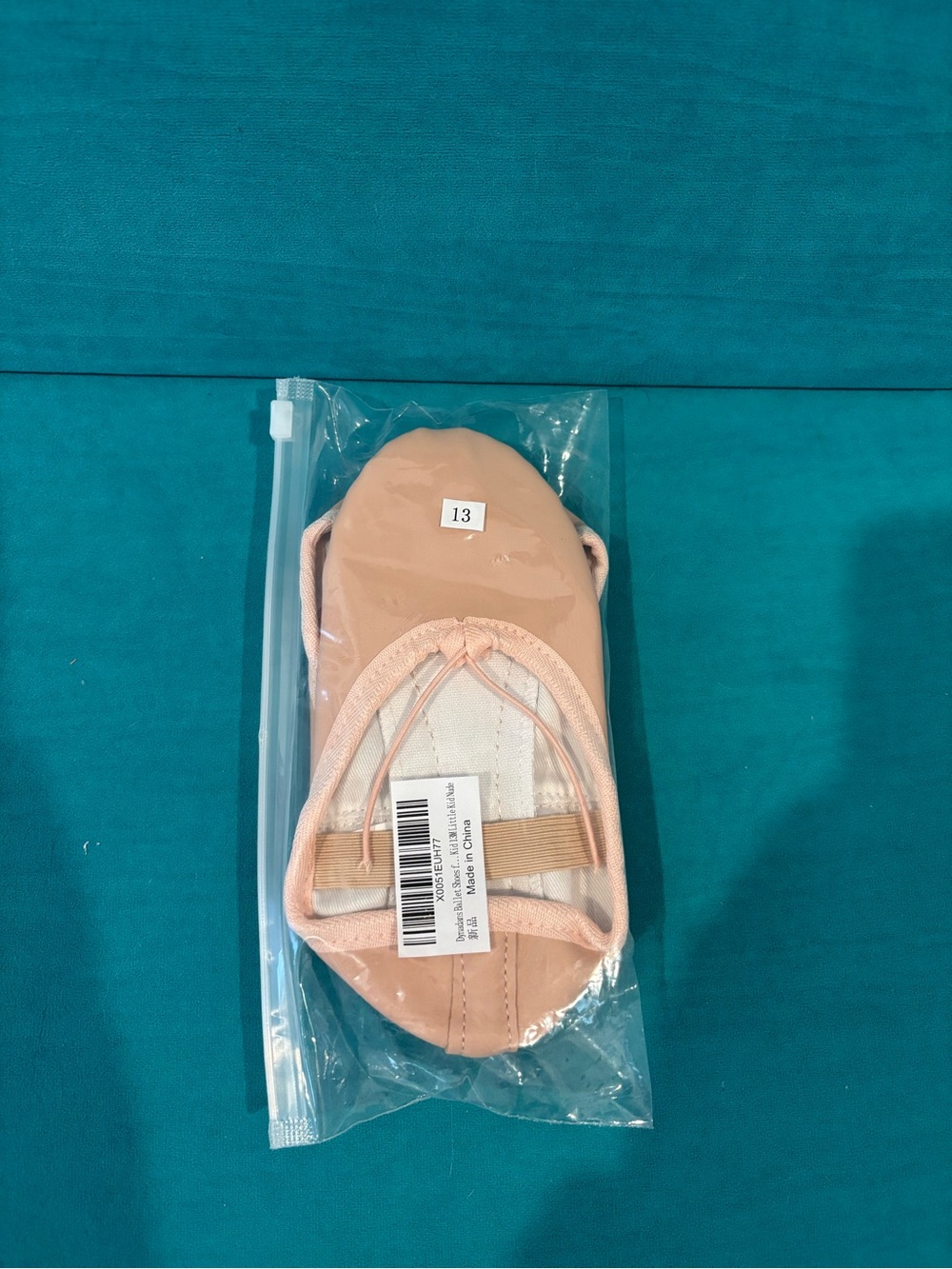 Kids Ballet Shoe Flats in Nude - Classic Dance Slip-On